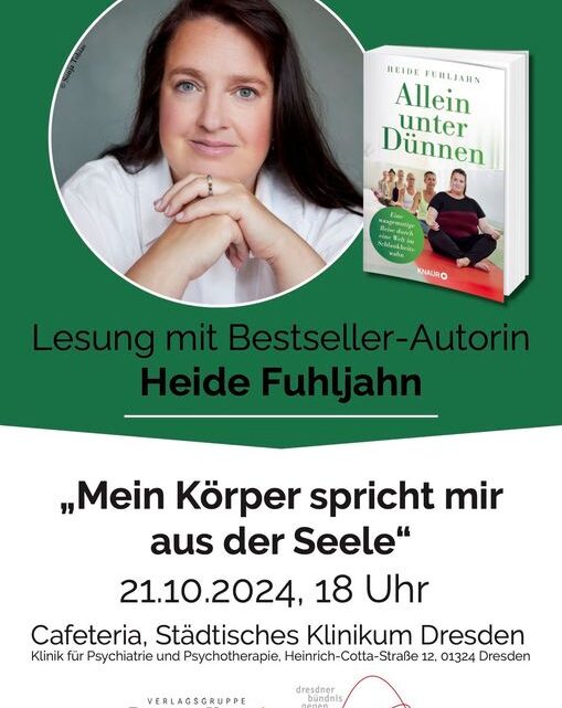 Lesung: „Mein Körper spricht mir aus der Seele“